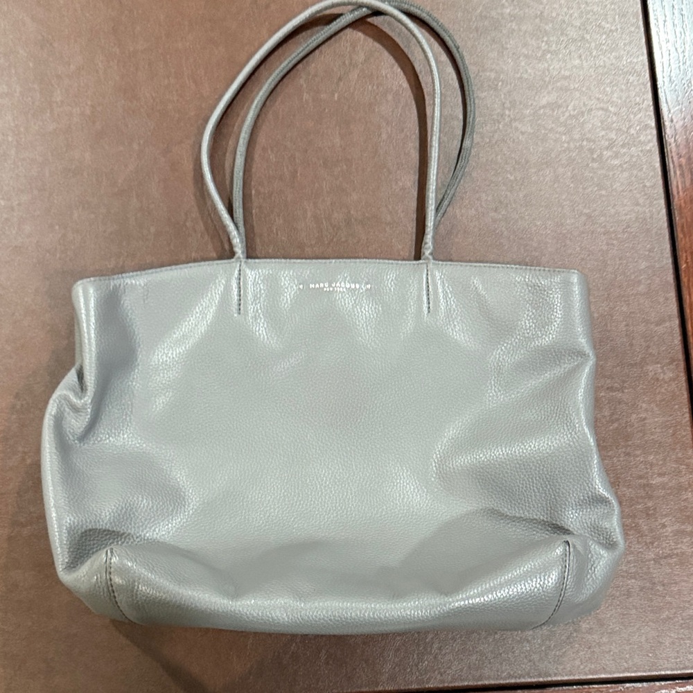 Marc Jacobs tote Like new leather grey